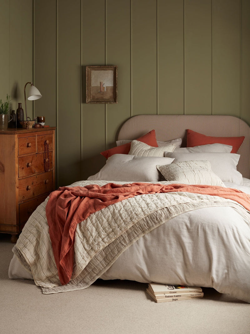 Secret Linen Store Henry brushed cotton pillowcase standard, UK version
