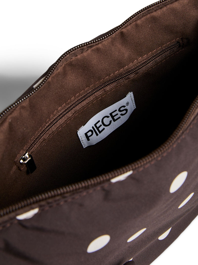 PIECES brown knot bumbag, UK version