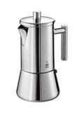 GEFU Silver Nando espresso maker 6 cup - British product