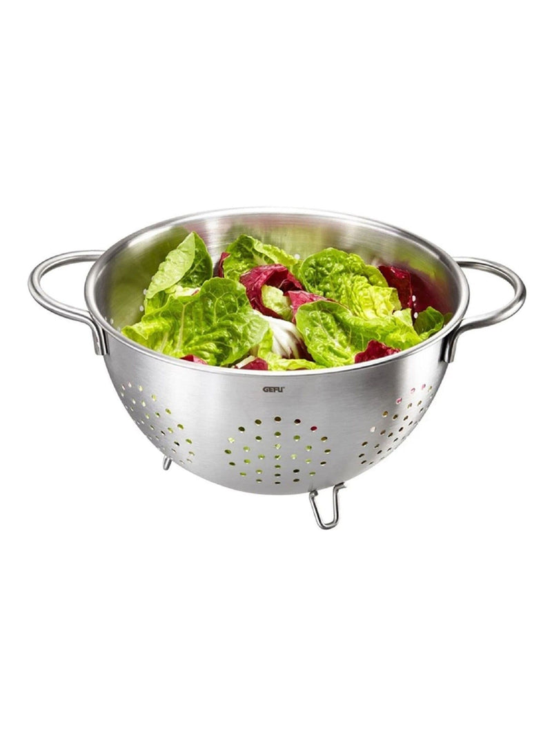 GEFU Silver Colino stainless steel strainer 4L (British brand)