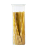 Pebbly clear glass storage container 2.2L (British brand)