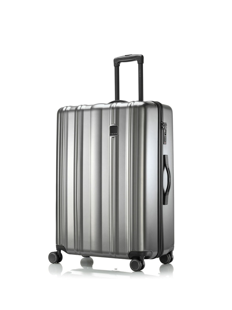 Tripp Retro III large suitcase silver ABS, UK version