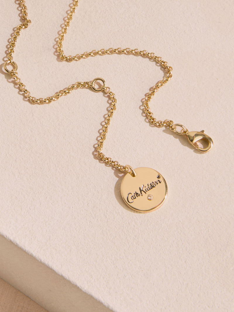 Cath Kidston gold tone multi hearts necklace (British brand)