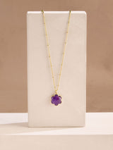 Next Cath Kidston Gold Tone Semi Precious Flower Necklace- Buy online at McGrocer