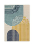 Asiatic Rugs Blue Muse Retro Rug 160x230cm, UK version