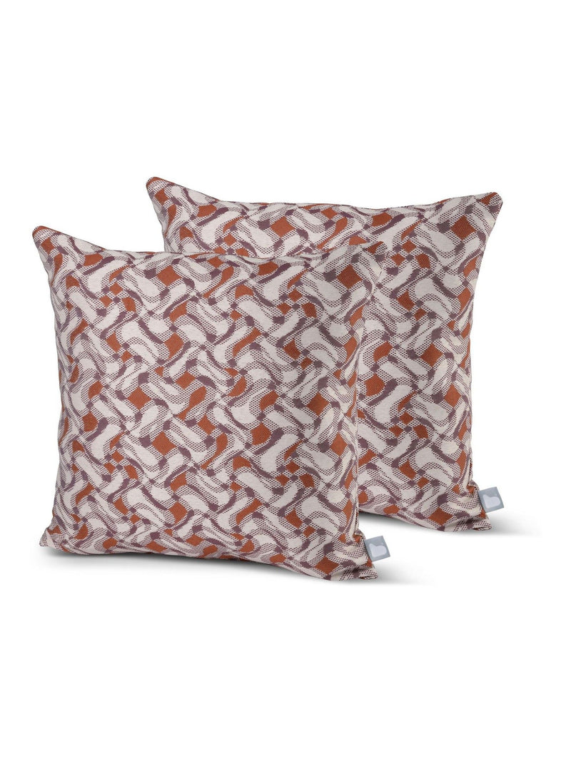 Extreme Lounging red outdoor cushion 2 pack 50x50cm, imported from the UK