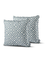 Next Extreme Lounging 2 Pack Sea Blue Outdoor Maze B Cushions- Buy online at McGrocer