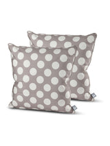 Next Extreme Lounging Silver Grey Polka Outdoor B-Cushions 2 Pack 50x50cm- Buy online at McGrocer