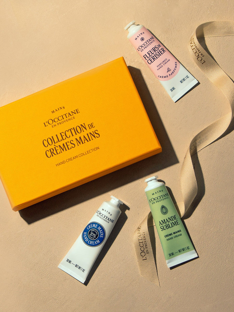 L'Occitane hand cream collection set 3x30ml, imported from the UK