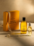 L'Occitane Almond Bodycare Collection shower oil and supple skin oil (British brand)