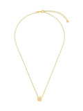 Beaverbrooks yellow gold plated cubic zirconia birthstone necklace, UK version