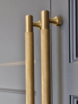 Next Pushka Home Gold Knurled Cabinet Bar Handle- Buy online at McGrocer