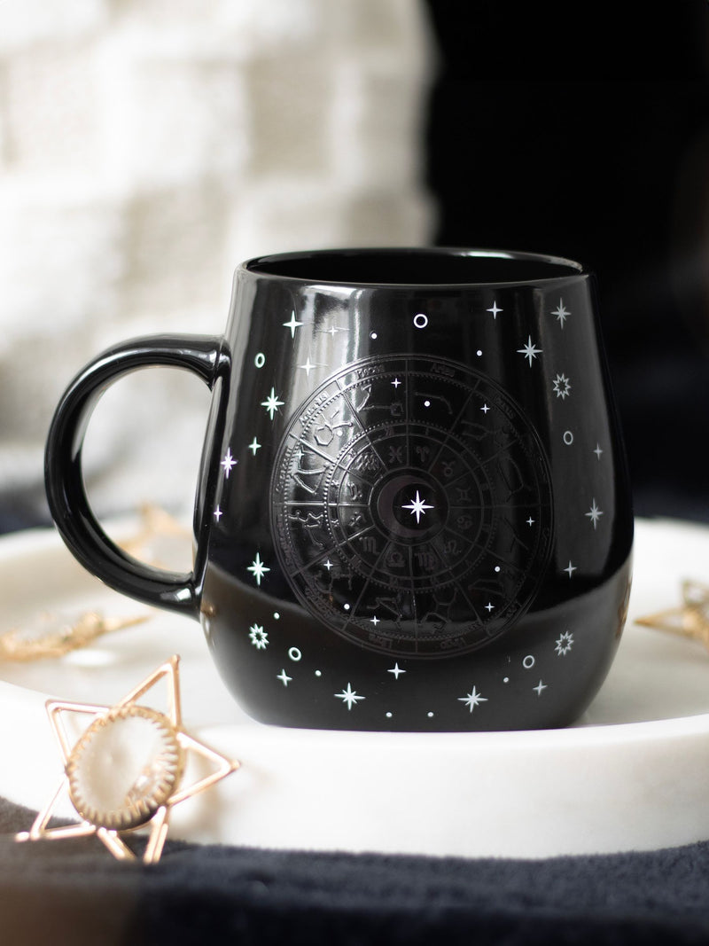 Something Different black astrology mug 500ml, UK version