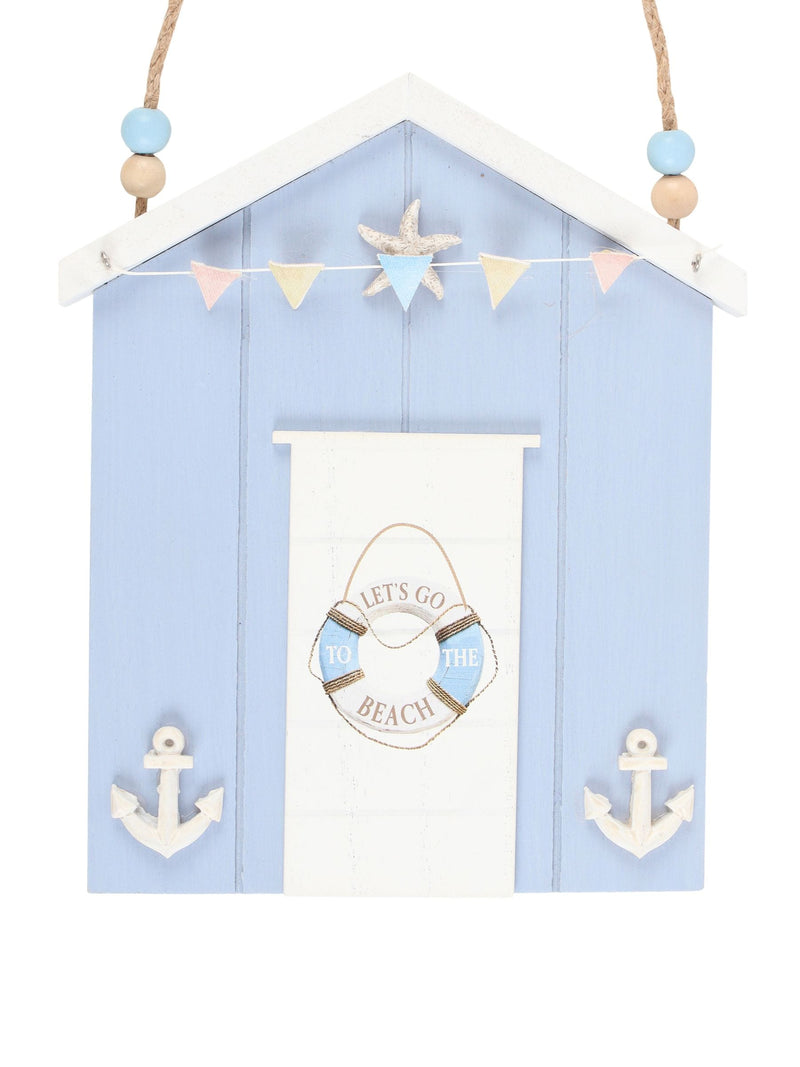 Something Different blue life ring beach hut hanging decoration 29cm, UK version