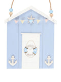 Something Different blue life ring beach hut hanging decoration 29cm, UK version