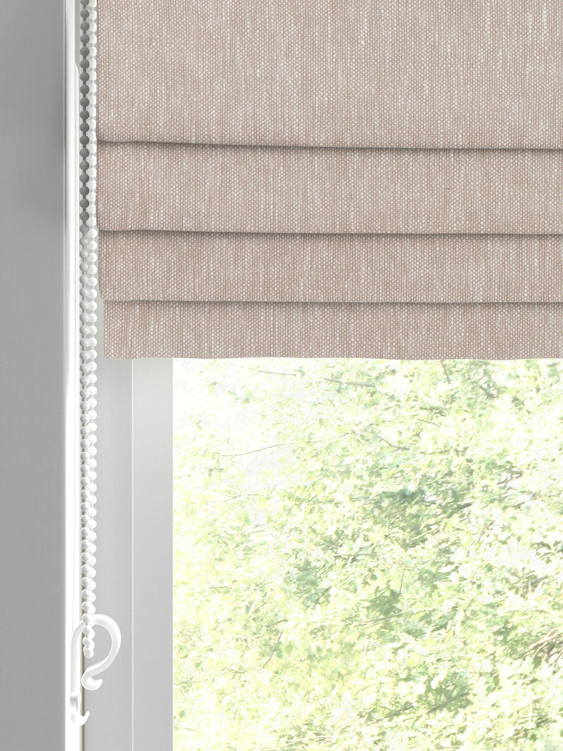 Abeille made to measure roman blind in Fawn colour, UK version