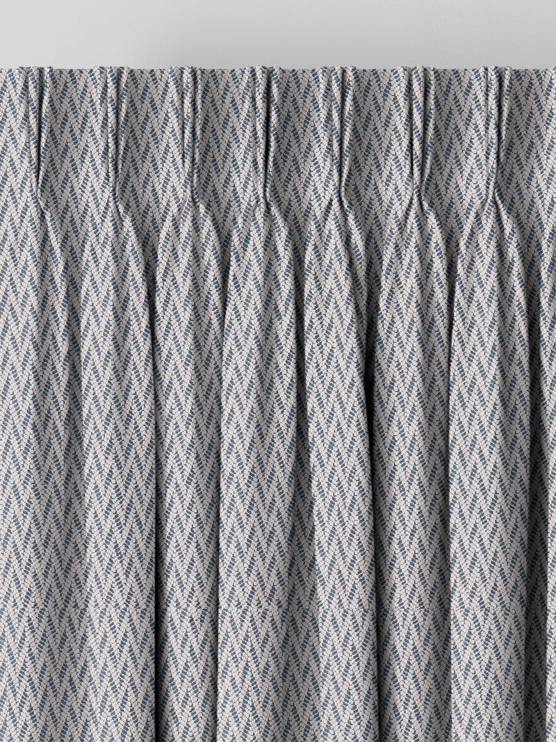 Indigo Pablo curtain purple geometric jacquard (British brand)