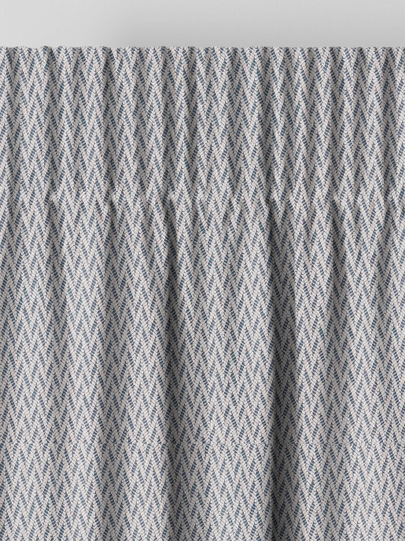 Indigo Pablo curtain purple geometric jacquard (British brand)