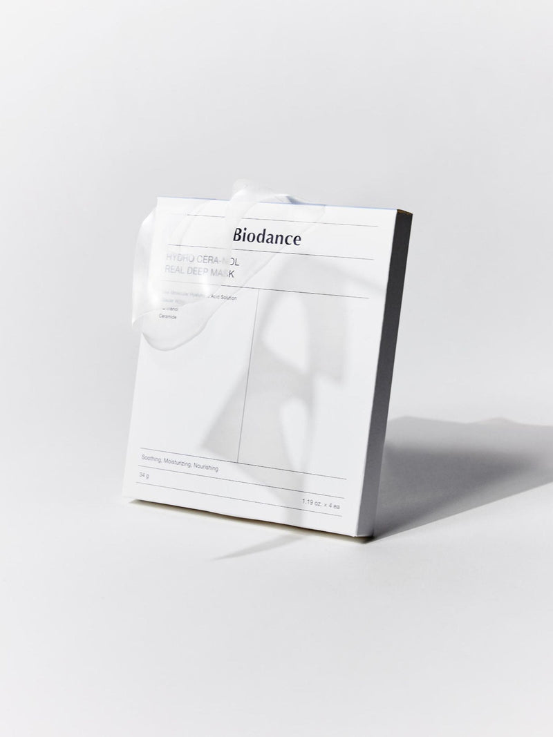 Biodance Hydro Cera Nol hydrogel mask pack of 4, UK version