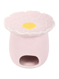 Something Different pink daisy ceramic oil burner imported from the UK