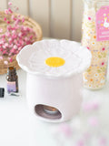Something Different pink daisy ceramic oil burner imported from the UK