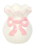Something Different white and pink bow oil burner, UK version