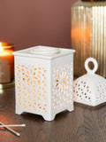 Something Different white ceramic lantern multi-purpose burner (British brand)