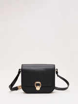 Next Phase Eight Black Leather Cross Body Bag- Buy online at McGrocer