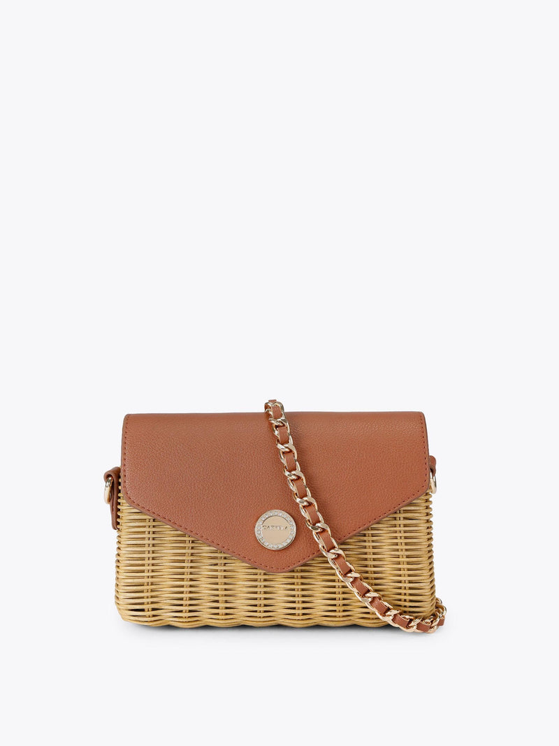 Carvela brown mini basket bag, UK version