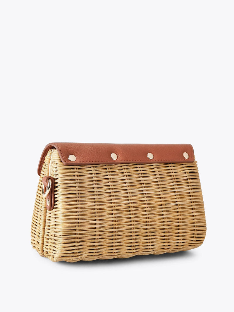 Carvela brown mini basket bag, UK version