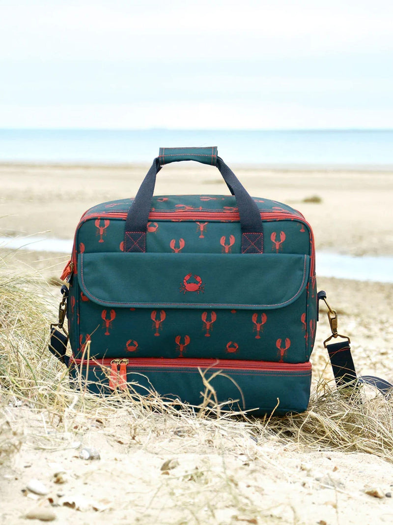 Sophie Allport blue lobster picnic bag 25-litre, UK version