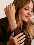 Thomas Sabo elephant charm with turquoise and zirconia (British brand)