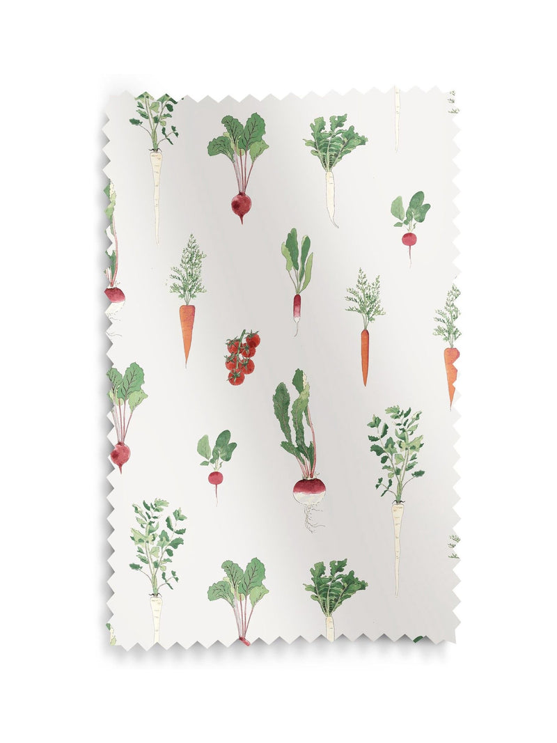 Sophie Allport garden vegetable roller blind, imported from the UK