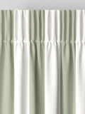 Sophie Allport sage Witham stripe made to measure curtains (British brand)