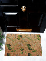 Next Artsy Mats Brown Watercolour Leaves Doormat- Buy online at McGrocer