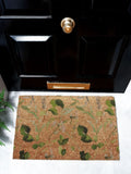 Artsy Mats doormat Brown Watercolour Leaves 60x40cm - British product