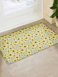 Artsy sunflower pattern doormat 90x60cm, imported from the UK