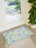 Artsy Mats Blue Bluebells pattern doormat 90x60cm, imported from the UK