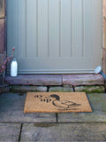 Artsy Mats Ay Up Duck doormat 60x40cm - British product