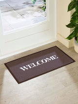 Next Artsy Brown Welcome Chocolate Doormat 70cm x 40cm- Buy online at McGrocer