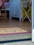 Artsy Mats natural coir doormat 60x40cm (British brand)