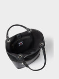 Osprey London black suede tote bag, UK version