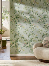 Next Sage Ruiz Floral A4 Wallpaper Sample- Buy online at McGrocer