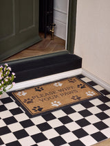 Next My Mat Natural Wipe Your Paws Border Coir Doormat 75cm x 45cm- Buy online at McGrocer