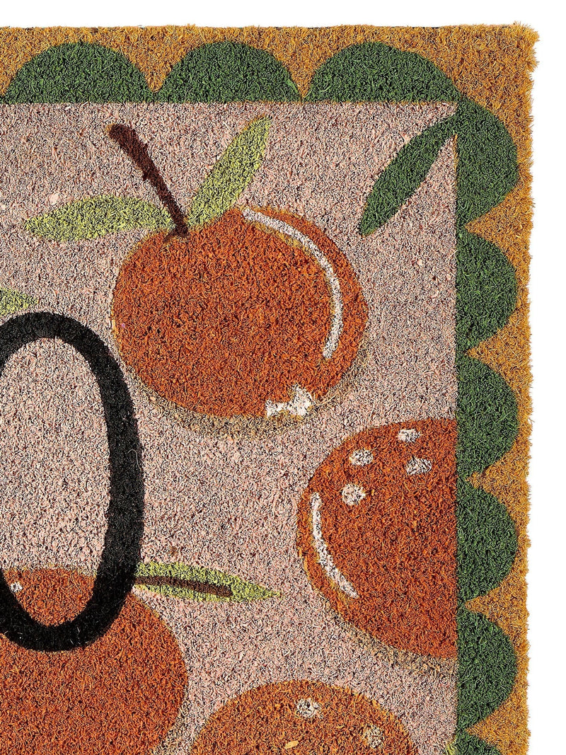 My Mat pink ciao coir doormat 75x45cm (British brand)