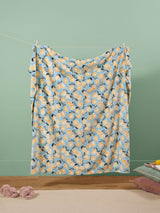 Next Furn Blue Olsen Geometric Throw- Buy online at McGrocer
