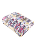 Wylder Multicolour Beechwood Woven Stripe throw (British brand)