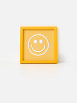 Next Oliver Bonas Yellow Embroidered Happy Face Wall Art- Buy online at McGrocer