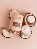 NCLA Beauty body scrub and butter gift set coconut vanilla 100ml, UK version