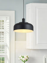 Next Searchlight Frata Black Pendant Ceiling Light 35cm- Buy online at McGrocer
